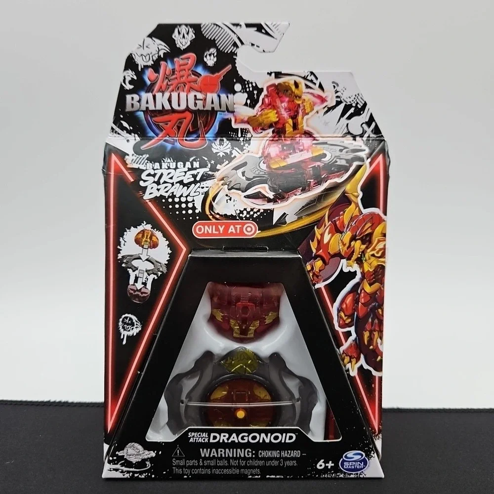 Bakugan Street‎ Brawl Lot of 5 Hammerhead Dragonoid Pen-g Mantid Nillious New